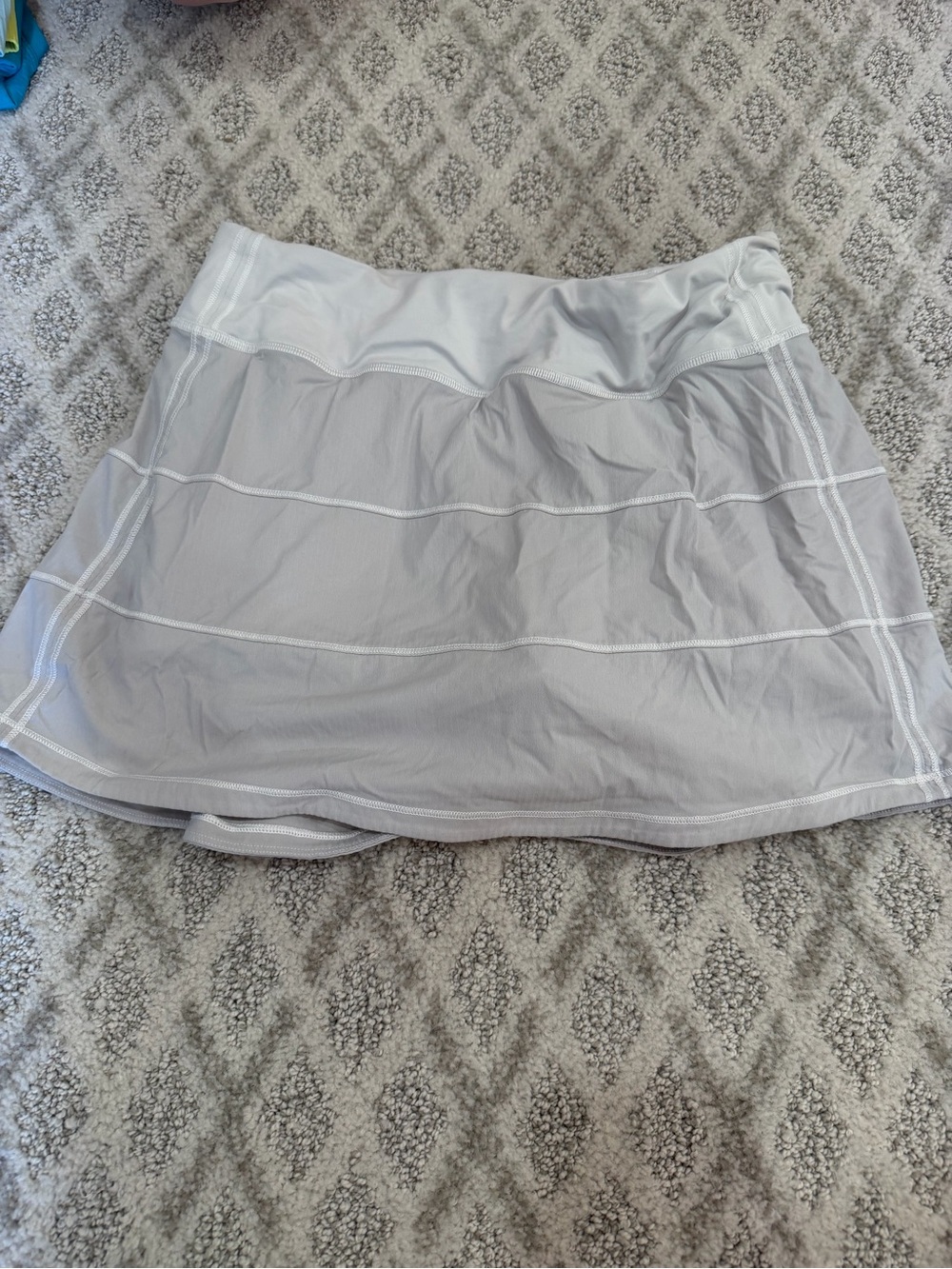 lululemon athletica Light Gray Athletic Skort